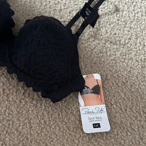 Rene Rofe Black Lace Bra size 34 C